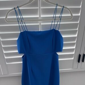 World away brand blue dress
